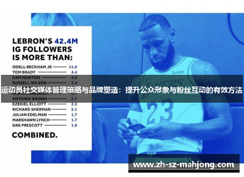 运动员社交媒体管理策略与品牌塑造：提升公众形象与粉丝互动的有效方法